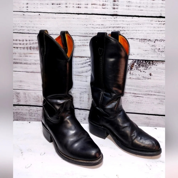 Double H Other - Double H By Richland Cowboy Boot Black size 5.5 Slip Resistant Cat Paw